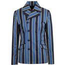 Backbeat MADCAP ENGLAND Mod DB Flared Suit in Blue