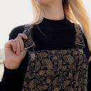 Jenny MADCAP ENGLAND Paisley Cord Pinafore Dress N