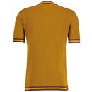 Jet Madcap England Waffle Knit Tipped T-shirt BT