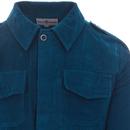 Lennon MADCAP ENGLAND Mod Cord Shirt Jacket (Ink)
