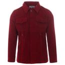 Lennon MADCAP ENGLAND Mod Cord Shirt Jacket (Port)