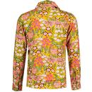 Rock-a-Hula Madcap England LS Rayon Floral Shirt