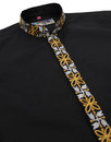 Avory MADCAP ENGLAND 60s Mandarin Collar Shirt (B)