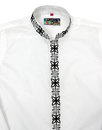 Avory MADCAP ENGLAND 60s Mandarin Collar Shirt (W)