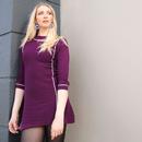 Marchand Madcap England 60s Knit Piping Dress (DP)