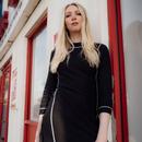 Marchand Madcap England 60s Knit Piping Dress (B)