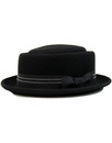 MADCAP ENGLAND Mod Revival Wool Felt Porkpie Hat