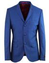 madcap england mod mohair tonic suit jacket blue