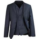 MADCAP ENGLAND 60s Mod Mohair Suit in Navy Tonic