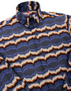 Newport Waves MADCAP ENGLAND Retro 70s Mod Shirt