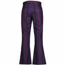 Offbeat MADCAP ENGLAND 60s Stripe Flared Trousers
