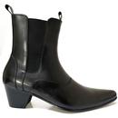 Outlaw MADCAP ENGLAND Mod Cuban Chelsea Boots (BL)