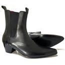 Outlaw MADCAP ENGLAND Mod Cuban Chelsea Boots (BL)