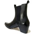 Outlaw MADCAP ENGLAND Mod Cuban Chelsea Boots (BL)