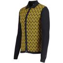 Overlook Madcap England Honeycomb Polo Cardigan GG