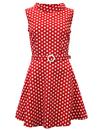 Minnie MADCAP ENGLAND 60s Mod Polkadot Mini Dress