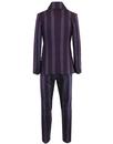 MADCAP ENGLAND Backbeat Mod 60s Slim Suit - Purple