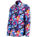MADCAP ENGLAND Trip Paisley Surf Psychedelic Shirt