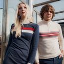 Lytton LS Madcap England Mod Stripe Cycling Top B