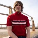 Lytton SS Madcap England Stripe Cycling Top Red