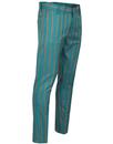 Offbeat MADCAP ENGLAND 60s Mod Stripe Trousers T/J