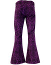 Paisley Rave MADCAP ENGLAND 1970s Cord Bellbottoms