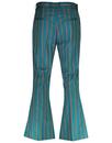 Relic MADCAP ENGLAND Stripe Bellbottom Trousers