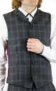 Tailored by Madcap England 60s Mod Check Waistcoat