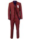 Madcap England Retro Mod 3 Piece Mohair Suit 