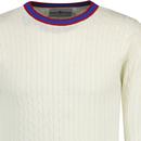 Hobbs Madcap England Cable Knit Cricket Jumper WW