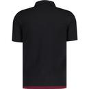 Victor Madcap England Mod Cable Stripe Knit Polo B
