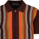 Capitol Madcap England Mod Stripe Zip Polo (PS)