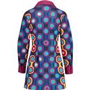 Daydream Psych Out Madcap Retro 60s Mod Polo Dress