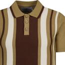 Folklore Madcap England Mod Stripe Knit Polo FL