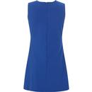 Golightly MADCAP ENGLAND 60s Mod 2-Tone Dress Blue