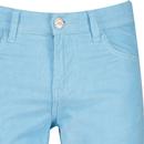 Killer Madcap England Retro Cord Flares Air Blue