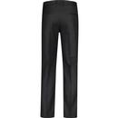 Alfie Madcap England 3 Button Mod Suit in Black