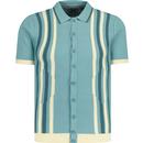 Shockwave Madcap England Abstract Stripe Polo (C)
