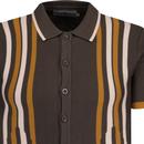 Shockwave Madcap England Abstract Stripe Polo (D)