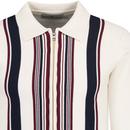 Speakeasy Madcap England Stripe Zip Through Polo S