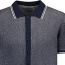 Arrow Madcap England Waffle Knit Polo Cardigan NB