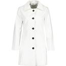 madcap england womens jackie made in england 60s mod pvc raincoat white