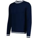 LS Moon MADCAP ENGLAND Mod Tipped Knit Jumper (NB)