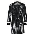 Robin MADCAP ENGLAND 60s Mod 2 Tone PVC Raincoat