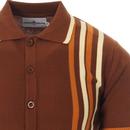 Shockwave MADCAP ENGLAND Mod Stripe Knit Polo (SB)