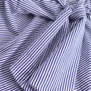 Mademoiselle Yéyé Twist & Twirl Blue Stripe Shirt 