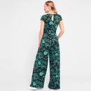 Great Day MADEMOISELLE YEYE 70s Floral Jumpsuit