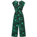 Great Day MADEMOISELLE YEYE 70s Floral Jumpsuit
