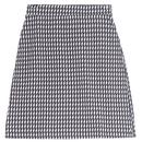 Mademoiselle Yeye Mod Groove and Move Skirt in Flash Black/White G42401B