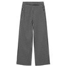 Mademoiselle Yeye Women's Relaxed Rhythm Trousers in Flash Black/White G42506